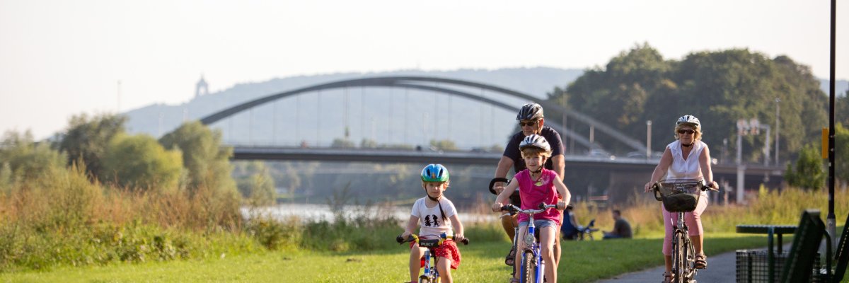 Radfahren an der Weser Radfahren an der Weser