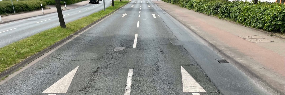 Beschädigungen Ringstraße