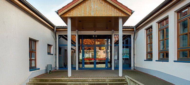 Eingang der Förderschule Rodenbeck