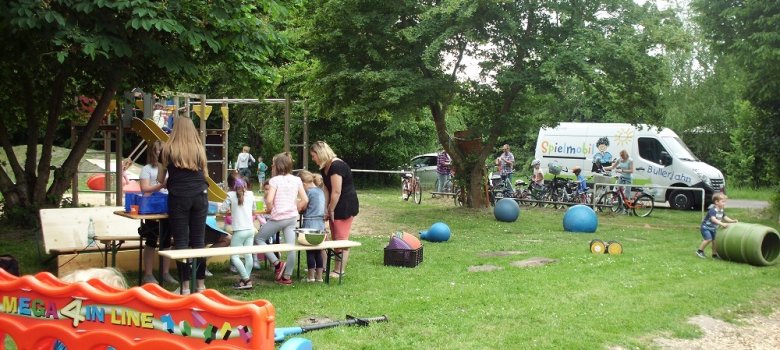 Spielmobil im Goethepark