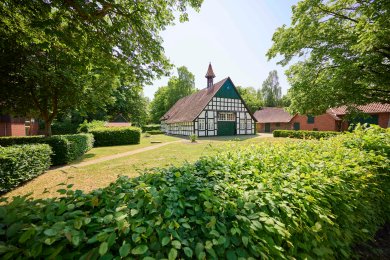 Außenansicht des Heimathauses im Stadtbezirk Kutenhausen