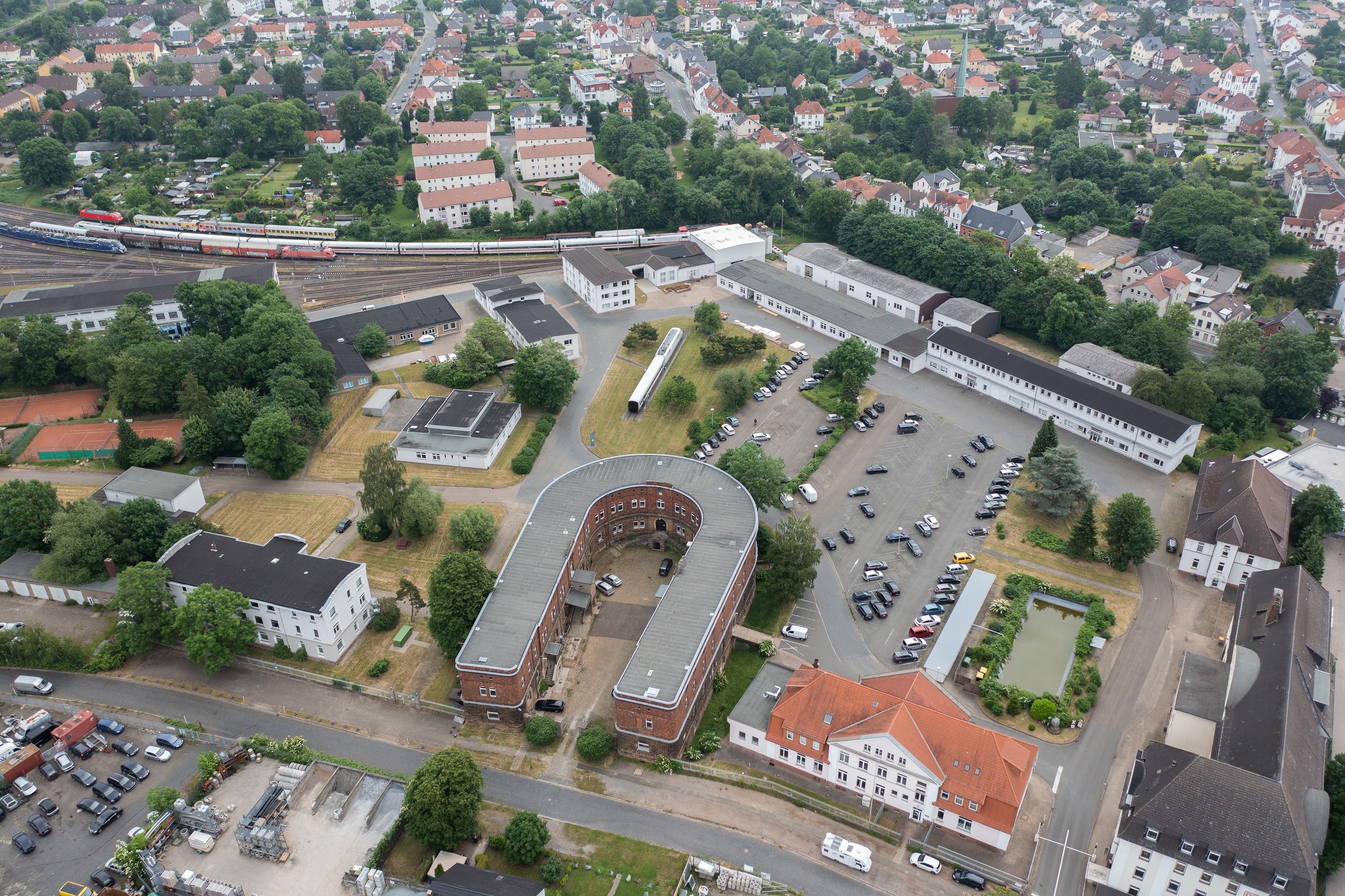 Luftbild Standort DB Systemtechnik 