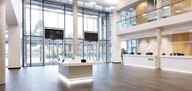 Foyer der Firmenzentrale von Wago
