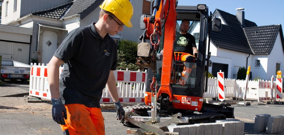 Ausbildung zur/zum Straßenbauer*in bei den Städtischen Betrieben