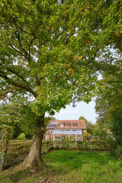 Außenansicht der biologischen Station im Stadtbezirk Todtenhausen