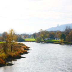 Weser im Herbst