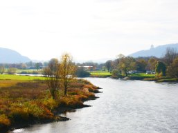 Weser im Herbst