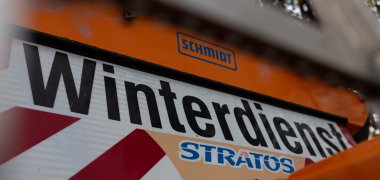 Aufschrift Fahrzeug Winterdienst