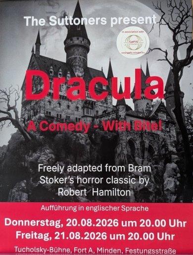 Plakat: The Suttoners "Dracula" Plakat: The Suttoners "Dracula"